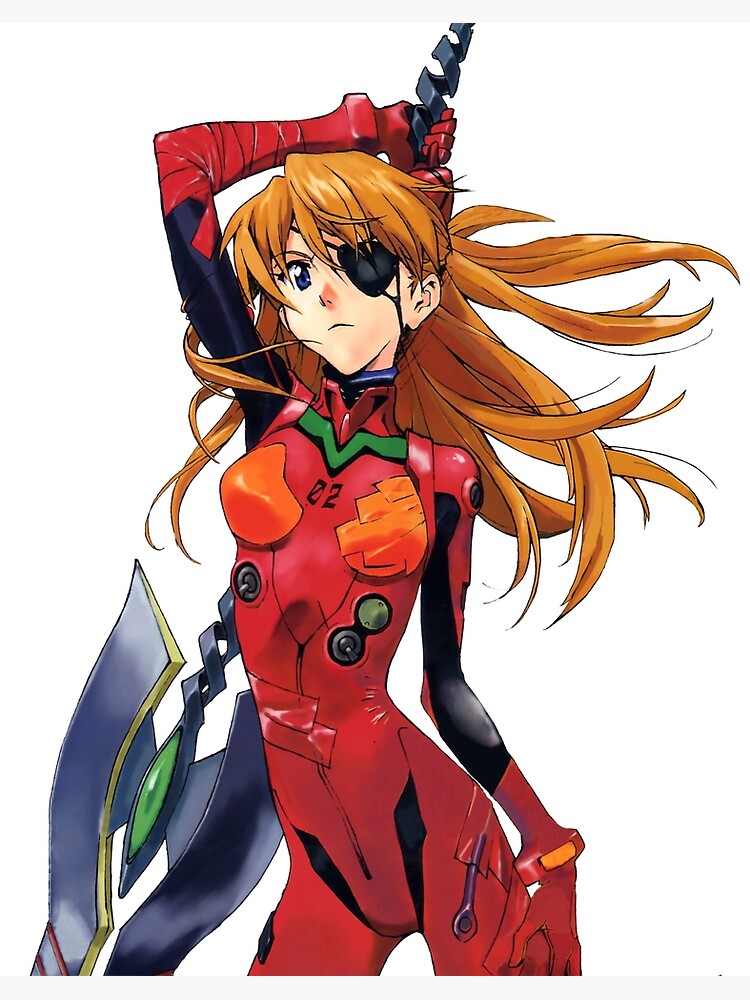 Asuka Rebuild Art Print By Misanthrope Redbubble