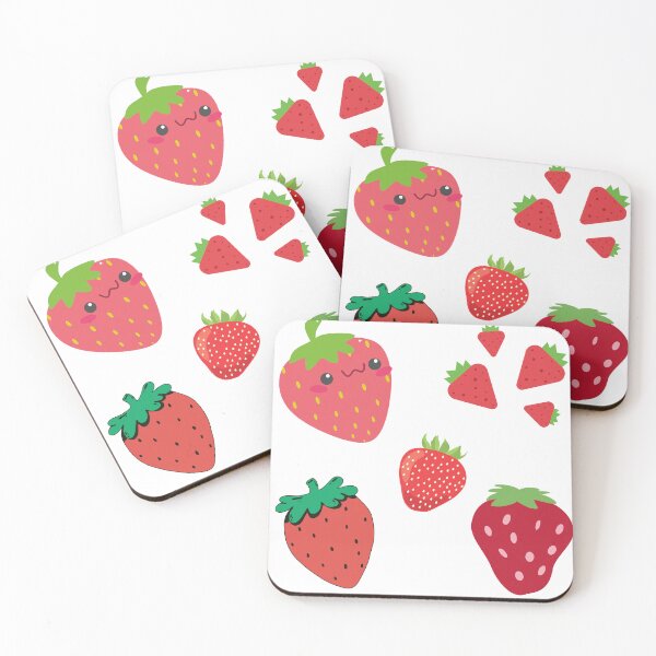 Item preview, Strawberry Red Stickers set designed and sold by BlackEye28.