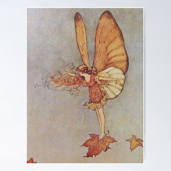 Item preview, Cicely Mary Fall leaf fairy designed and sold by George E Lineberger.