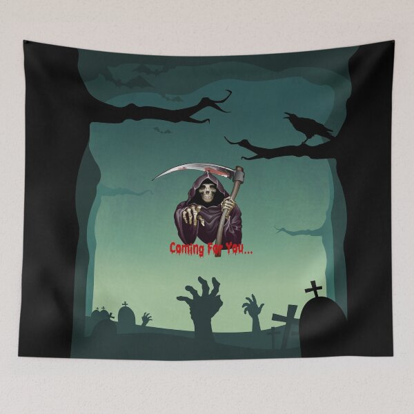 Item preview, Happy Halloween Reaper designed and sold by Delpieroo.