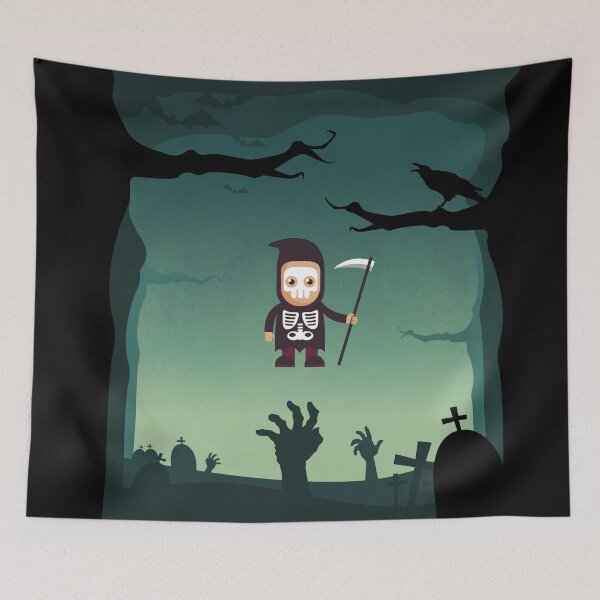 Item preview, Happy Halloween Reaper designed and sold by Delpieroo.