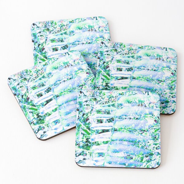 Item preview, Chrome Leaves Pattern designed and sold by Mircea Boboc.