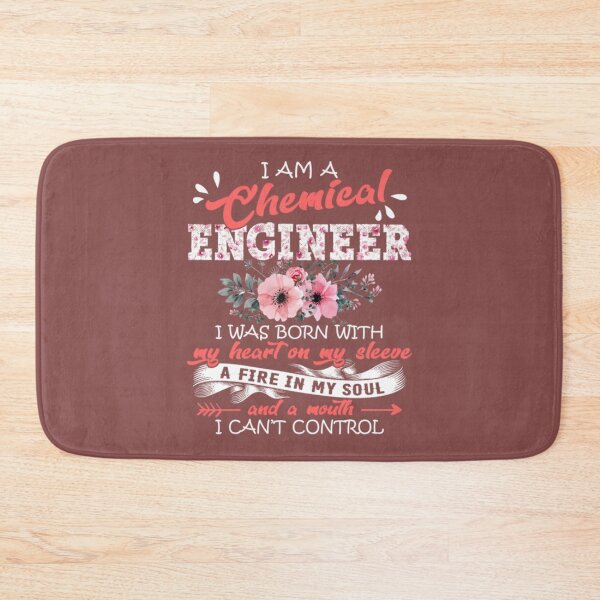 Item preview, Chemical Engineer I Was Born With My Heart on My Sleeve Floral Engineering Flowers Graphic designed and sold by CultRated01.