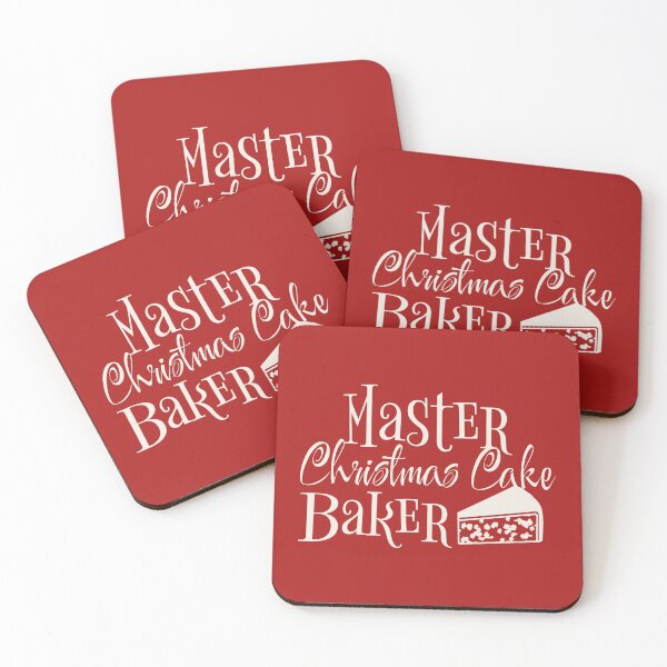 Item preview, Master Christmas Cake Baker, Fun Slogan For All Christmas Cake Makers designed and sold by TrulyEpoque.