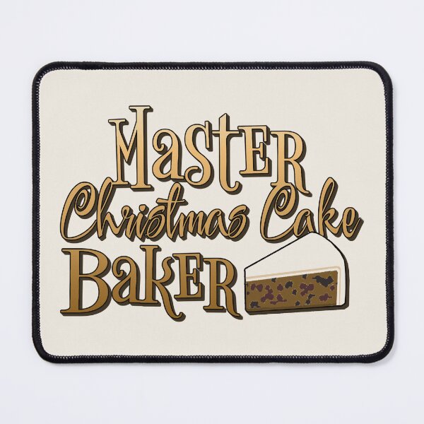 Item preview, Master Christmas Cake Baker, Fun Slogan For All Christmas Cake Makers, Ombre Text designed and sold by TrulyEpoque.
