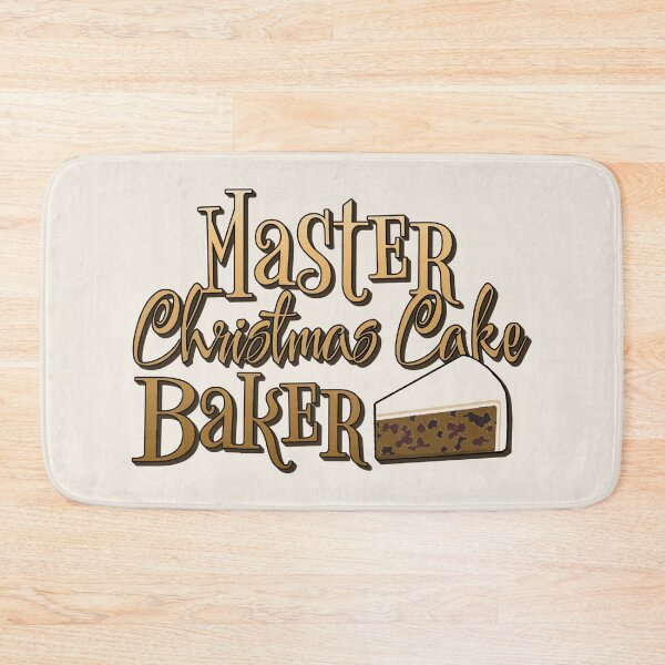 Item preview, Master Christmas Cake Baker, Fun Slogan For All Christmas Cake Makers, Ombre Text designed and sold by TrulyEpoque.