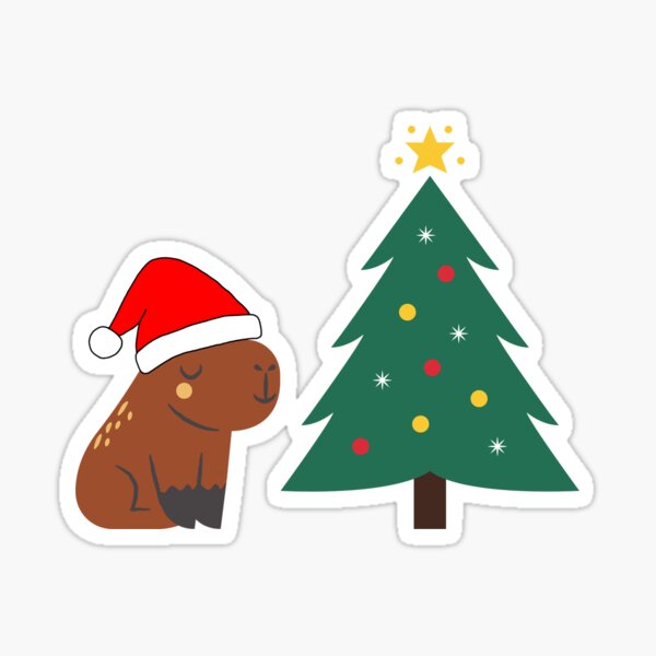 Capybara Ornament, Beneath the Badger Tree