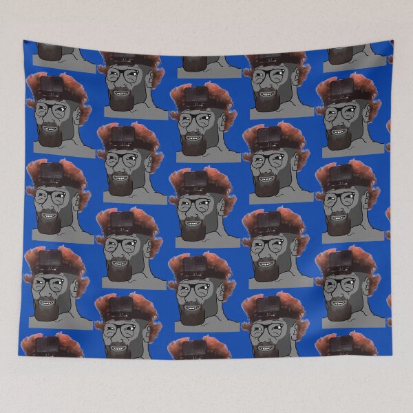 Item preview, Frank Hassle Gigachad Wojak designed and sold by VirginForestSho.