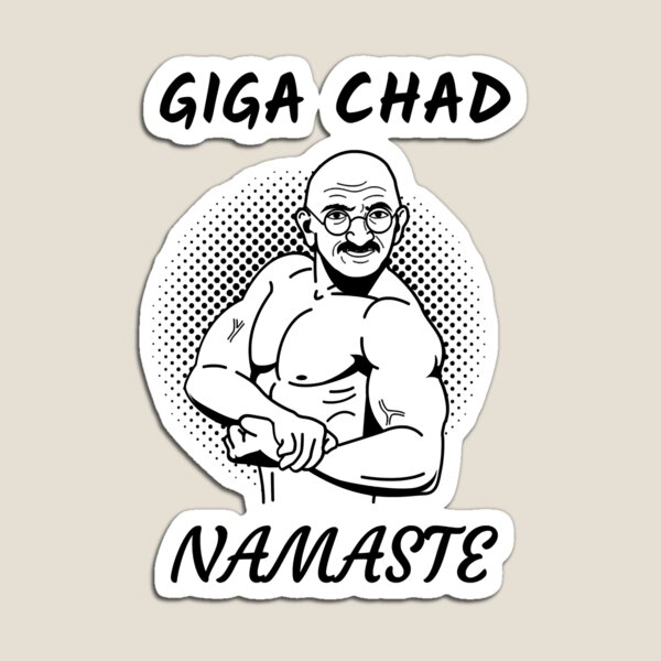 Giga Chad Memes Magnets for Sale