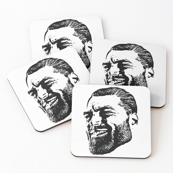 Item preview, Giga Chad Meme designed and sold by VirginForestSho.