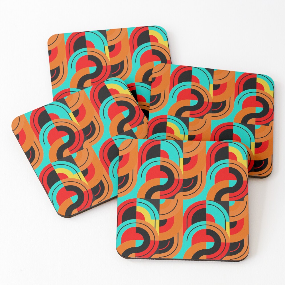 Item preview, Coasters (Set of 4) designed and sold by Catchy-Hut.