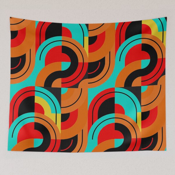 Item preview, Best Color Combination Abstract Pattern designed and sold by Catchy-Hut.