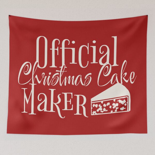 Item preview, Official Christmas Cake Maker, Fun Slogan For All Christmas Cake Bakers designed and sold by TrulyEpoque.