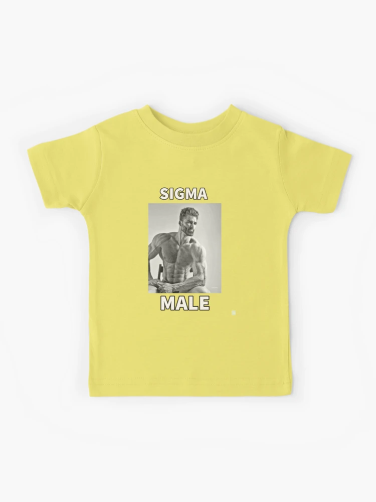 Average Sigma Male GigaChad Meme Enza Ladies Jersey Football T