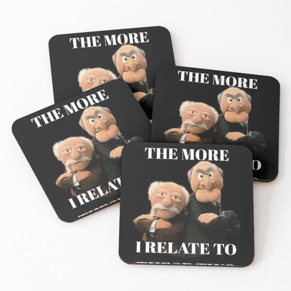 Item preview, Statler and Waldorf the older i get the more, i relate to these two designed and sold by KATLYNFREESE.