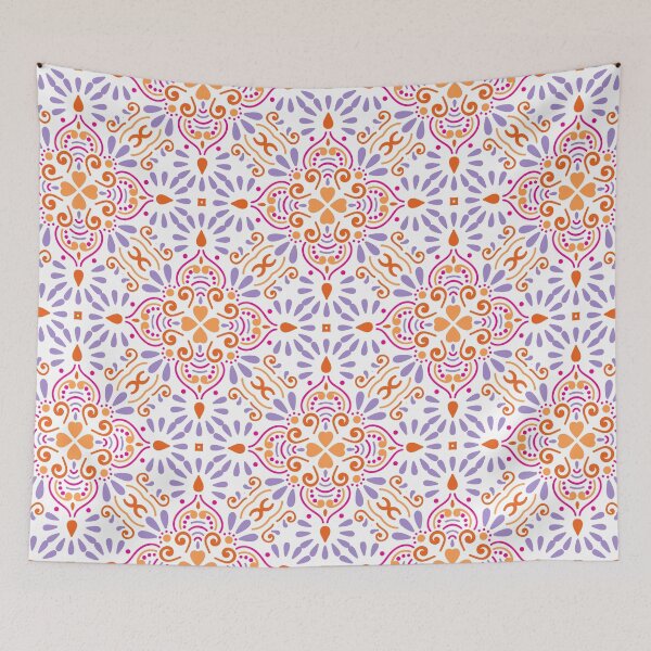 Item preview, Luxury ornamental mandala design seamless pattern designed and sold by Art-shia.