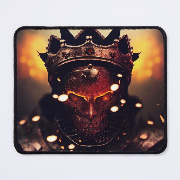 Item preview, King wearing crown of skulls designed and sold by ANIME Lover center.