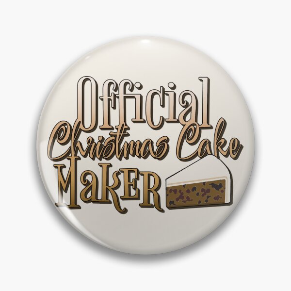 Item preview, Official Christmas Cake Maker, Fun Slogan For All Christmas Cake Bakers, Ombre Text designed and sold by TrulyEpoque.