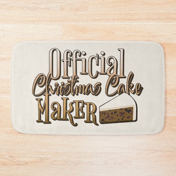 Item preview, Official Christmas Cake Maker, Fun Slogan For All Christmas Cake Bakers, Ombre Text designed and sold by TrulyEpoque.