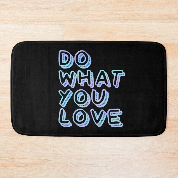 Item preview, Do What You Love Love What You Do Pastel Spectrum San Serif Typography designed and sold by Cawaiico.