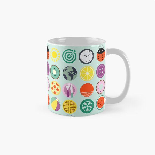 Item preview, Circle-shaped objects pattern designed and sold by LaBelleMaison.