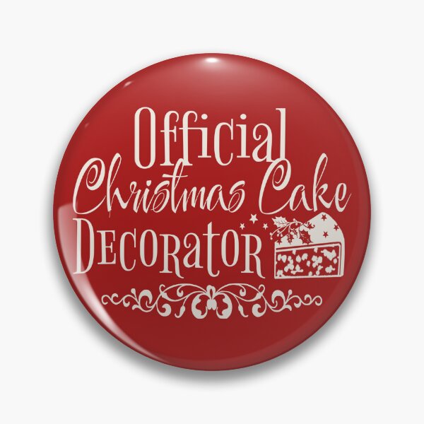 Item preview, Official Christmas Cake Decorator, Fun Slogan For All Christmas Cake Decorators designed and sold by TrulyEpoque.