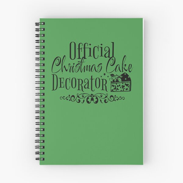 Item preview, Official Christmas Cake Decorator, Fun Slogan For All Christmas Cake Decorators, Black Text designed and sold by TrulyEpoque.