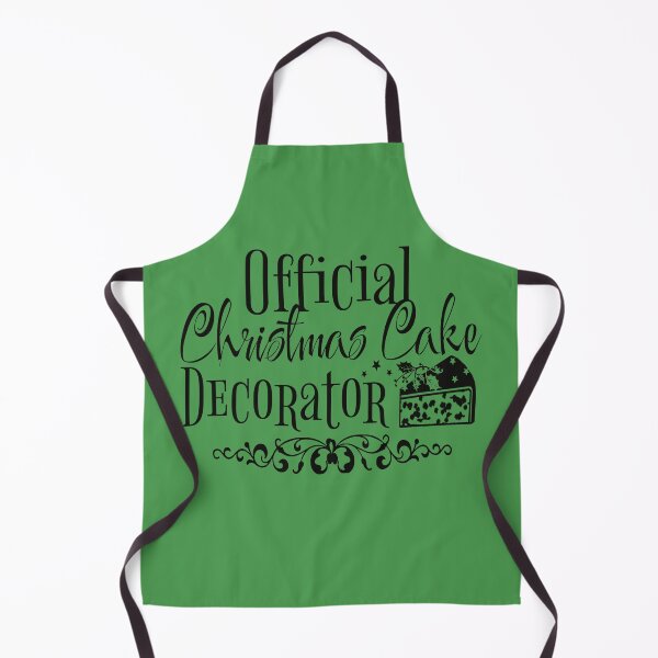 Item preview, Official Christmas Cake Decorator, Fun Slogan For All Christmas Cake Decorators, Black Text designed and sold by TrulyEpoque.