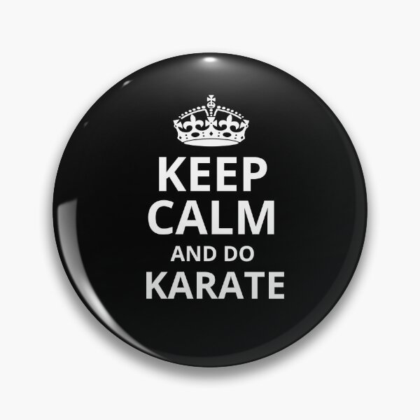 Item preview, Keep Calm and Do Karate! Funny Karate Instructor Design For A Karate Lover designed and sold by TheKarateStore.
