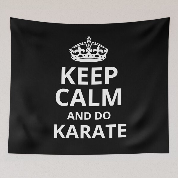 Item preview, Keep Calm and Do Karate! Funny Karate Instructor Design For A Karate Lover designed and sold by TheKarateStore.