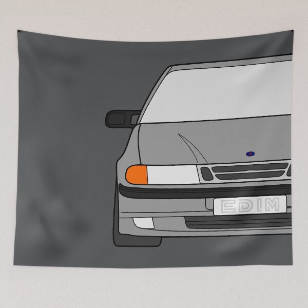 Item preview, Saab 9000 facelift grey color designed and sold by EdimDesign.