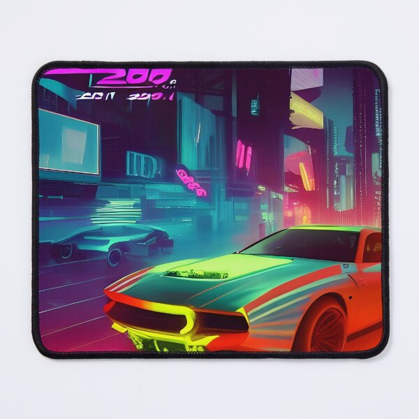Item preview, Cyberpunk Neon Car designed and sold by QuteGames.