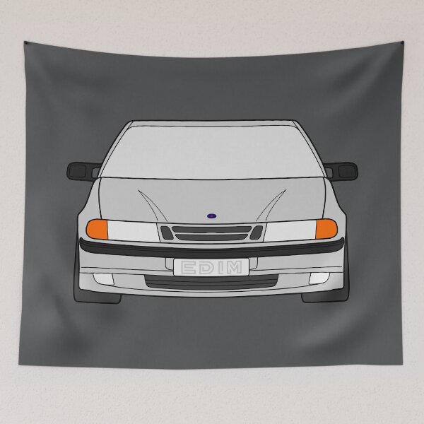 Item preview, Saab 9000 facelift silver color designed and sold by EdimDesign.
