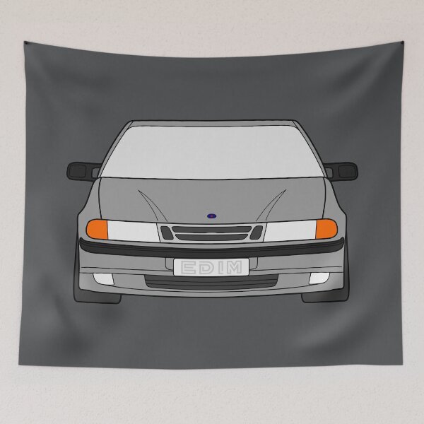 Item preview, Saab 9000 facelift grey color designed and sold by EdimDesign.