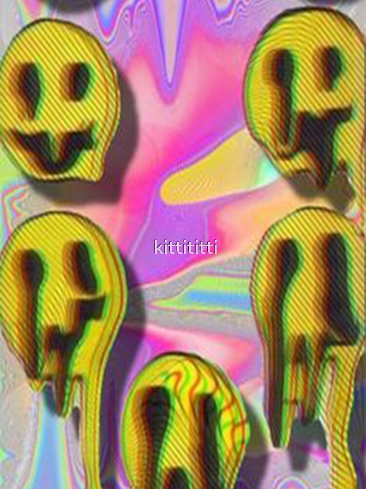 "Acid Smileys" iPhone Case & Cover by kittititti Redbubble