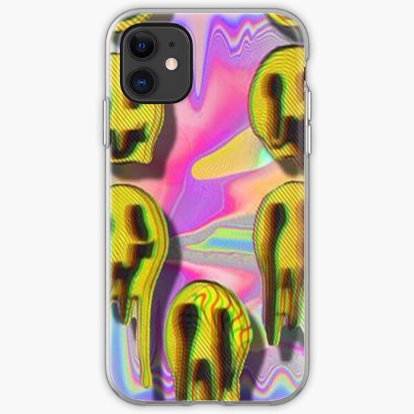 Acid Smileys iPhone Soft Case