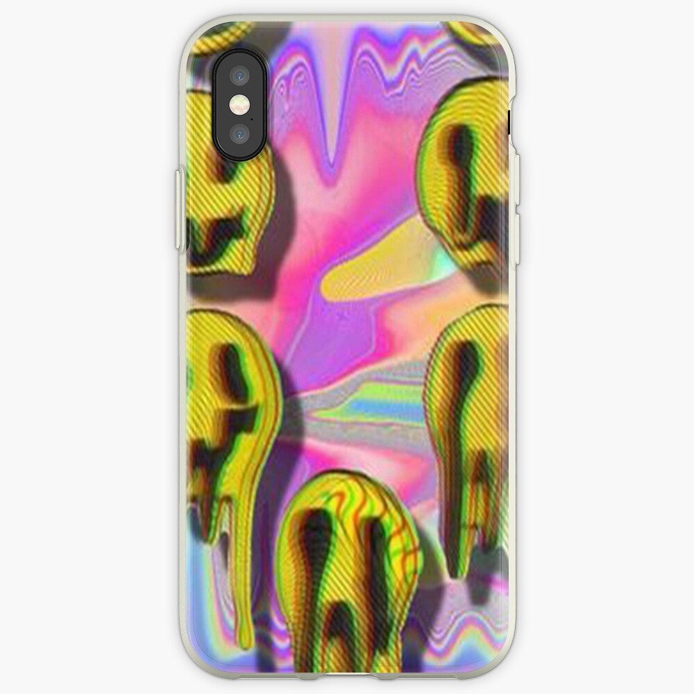 "Acid Smileys" iPhone Case & Cover by kittititti Redbubble