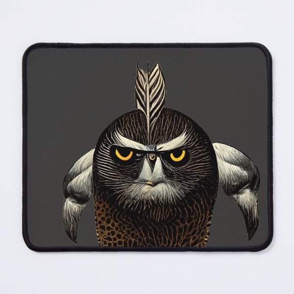 Item preview, powerful owl designed and sold by Chillapy.