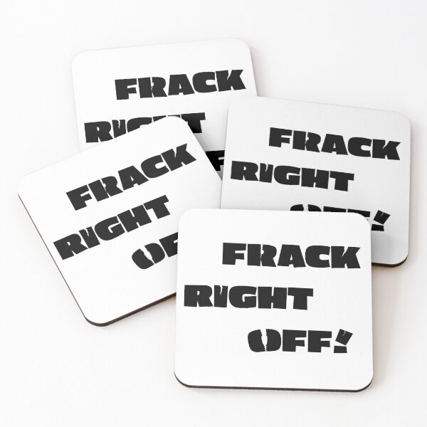Item preview, Frack Right Off! (Black Text) designed and sold by RPJ-Creative.