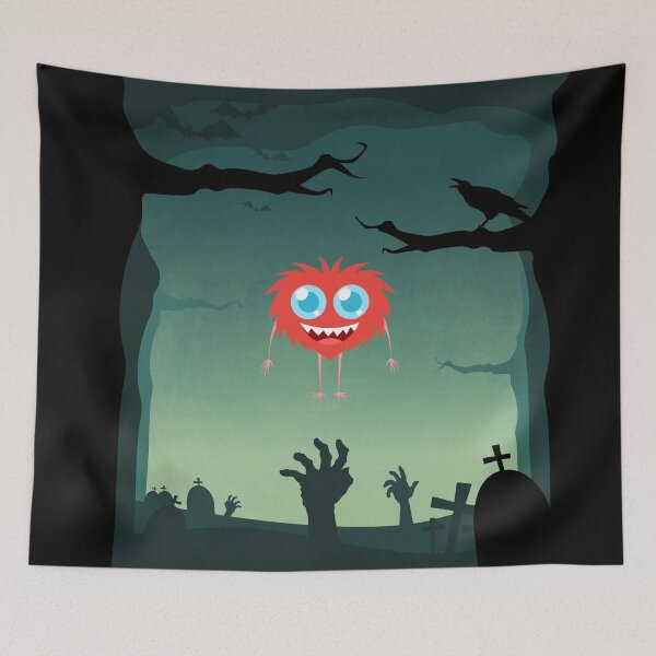 Item preview, Monster Zombie Halloween designed and sold by Delpieroo.