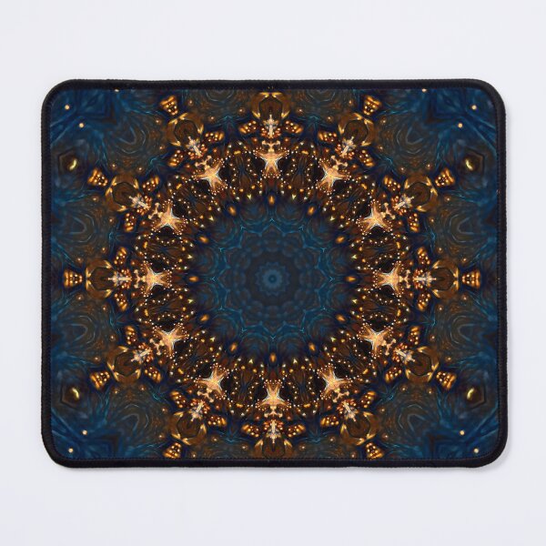 Item preview, Blue Velvet Gold Embers designed and sold by DiscoGypsyFish.
