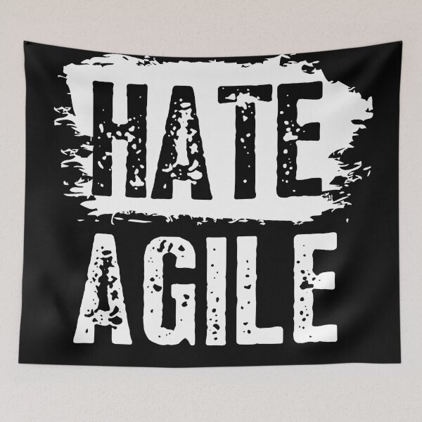 Item preview, Hate Agile designed and sold by trendingatees.