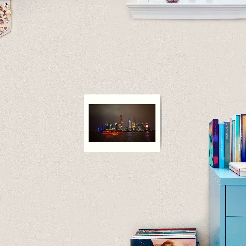 Red Boat Art Print