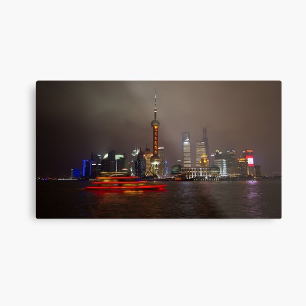 Red Boat Metal Print