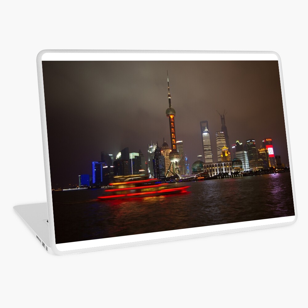 Red Boat Laptop Skin