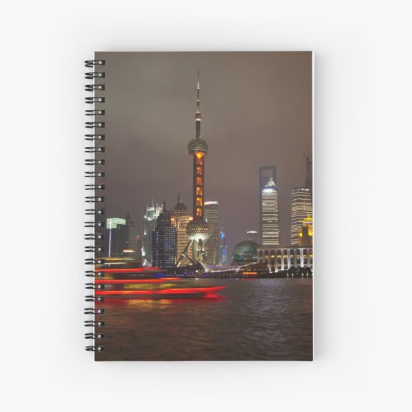 Red Boat Spiral Notebook