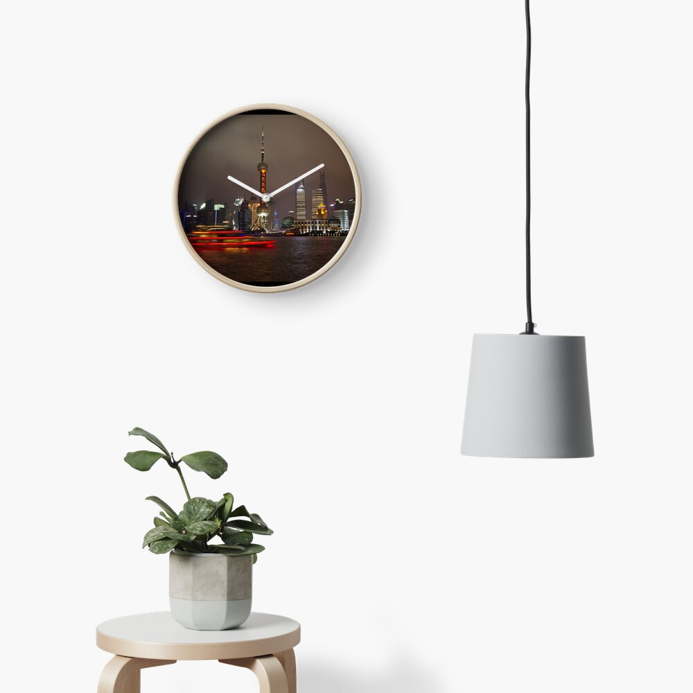 Red Boat Clock