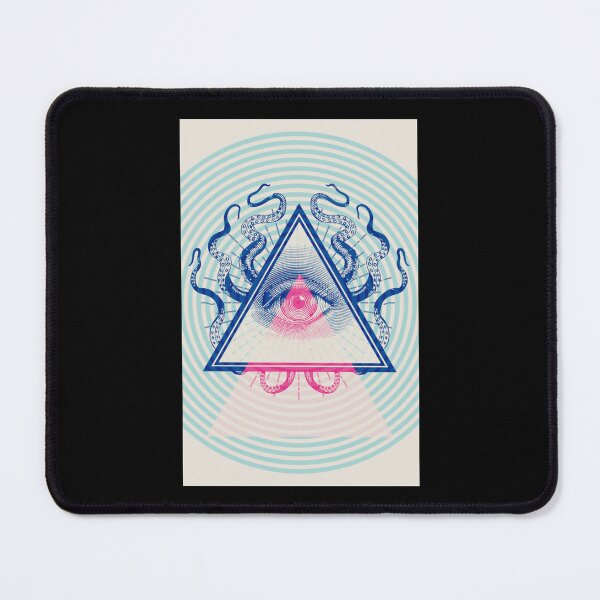 Item preview, Illuminati Pop Sticker designed and sold by CravenStore99.