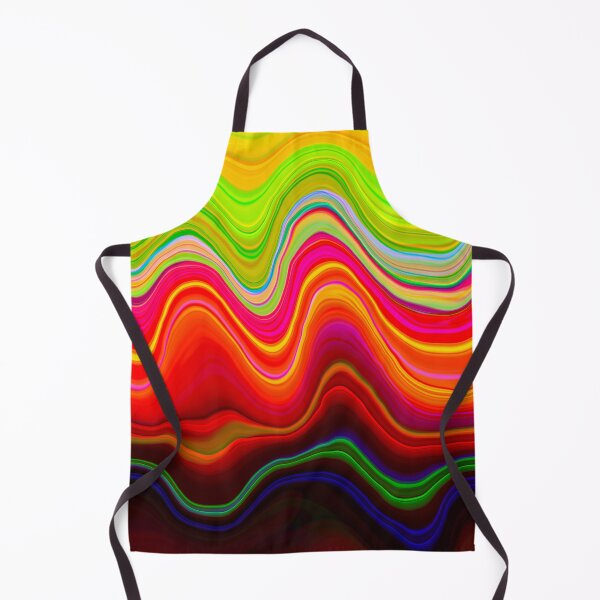 Item preview, Chromatic abstract waves designed and sold by Emotionville.