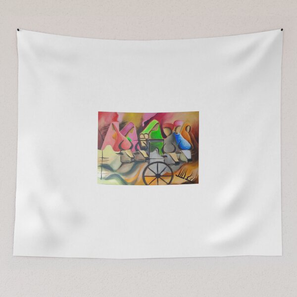 Item preview, Mela to the fair, village folk  designed and sold by Sukhpal Grewal Ethnic Art.